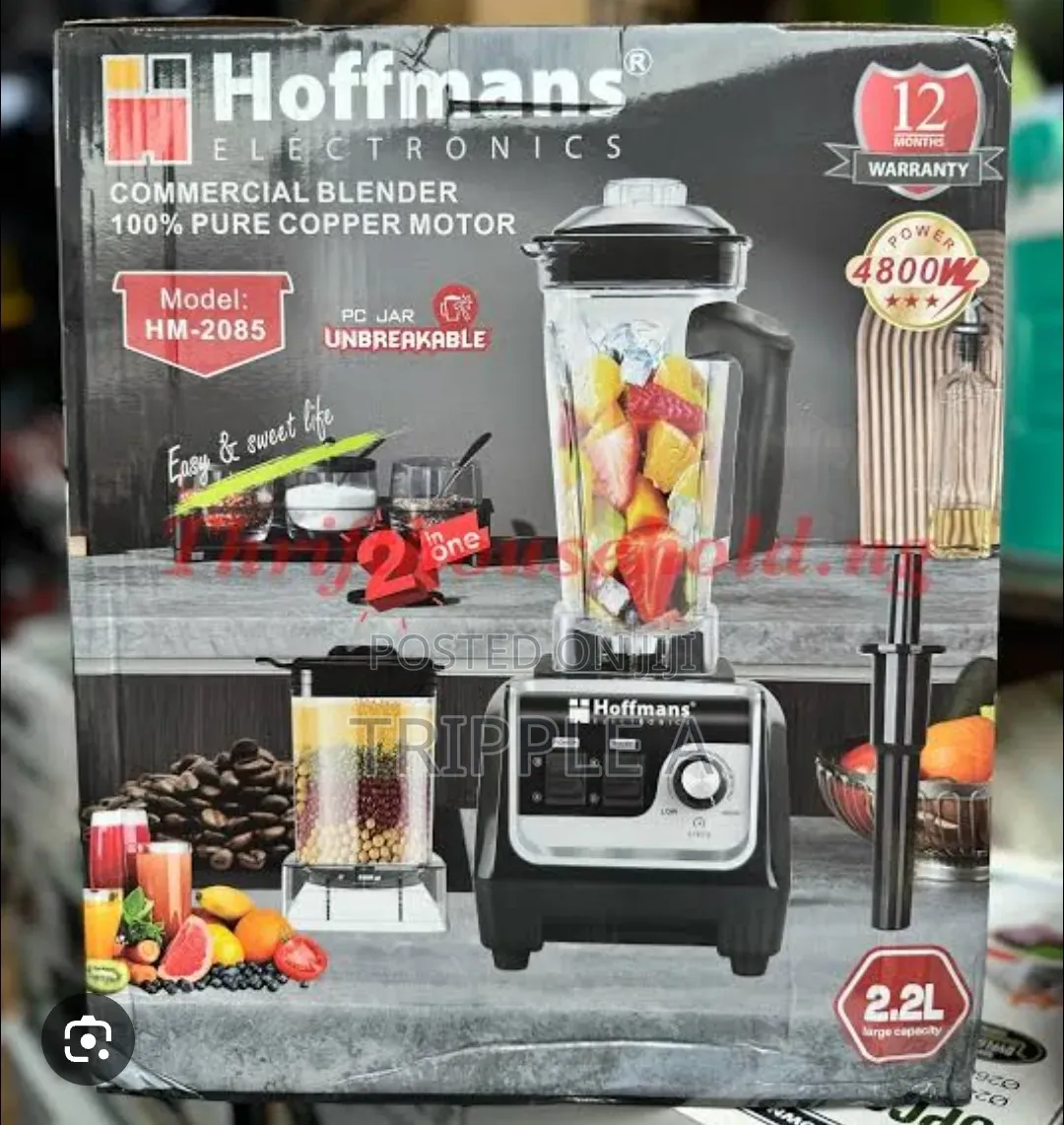 2 in 1 Commercial Blender Heavy Duty Commercial Blender
