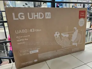 High End Lg 43" Ua80 Smart Uhd Tv