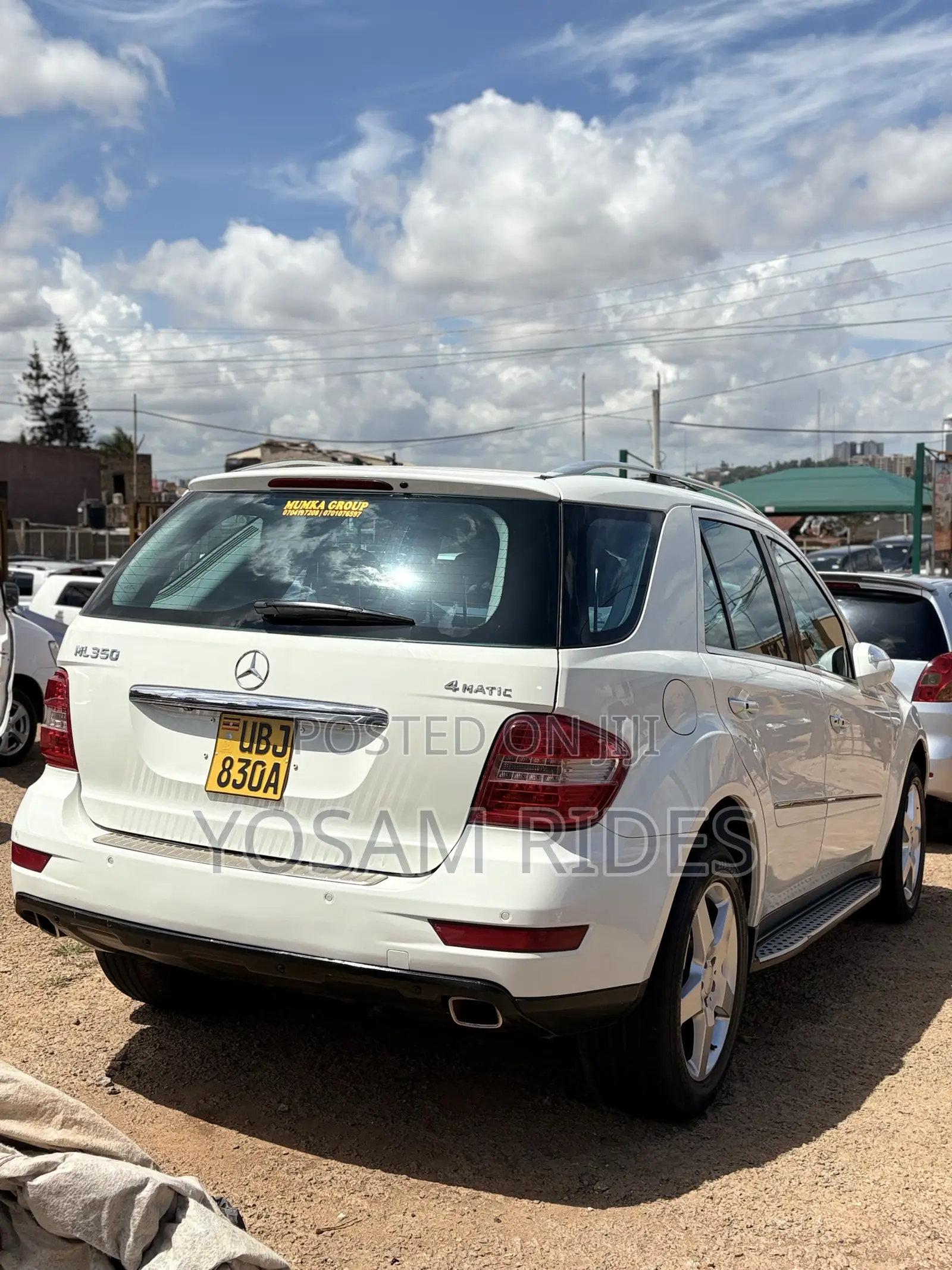 Mercedes-Benz M Class ML 350 4Matic 2010 White