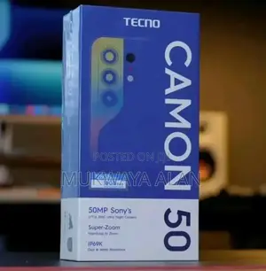 New Tecno Camon 50 256 GB Blue