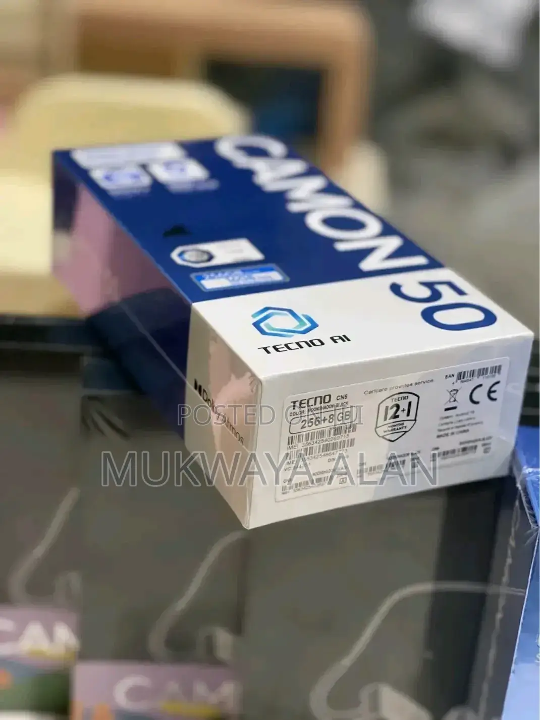 New Tecno Camon 50 256 GB Bronze