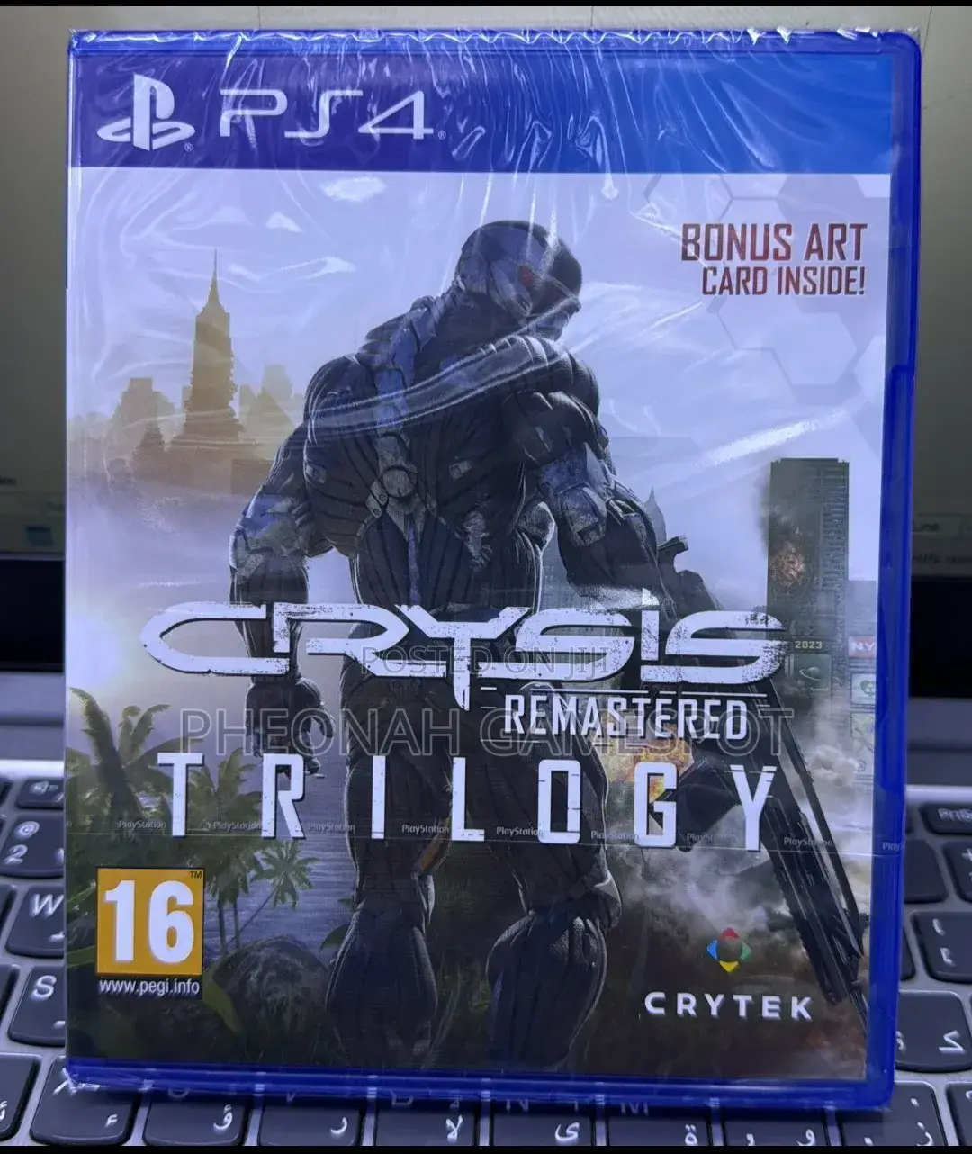 Crysis Trilogy Remastered Game Cd for Ps4