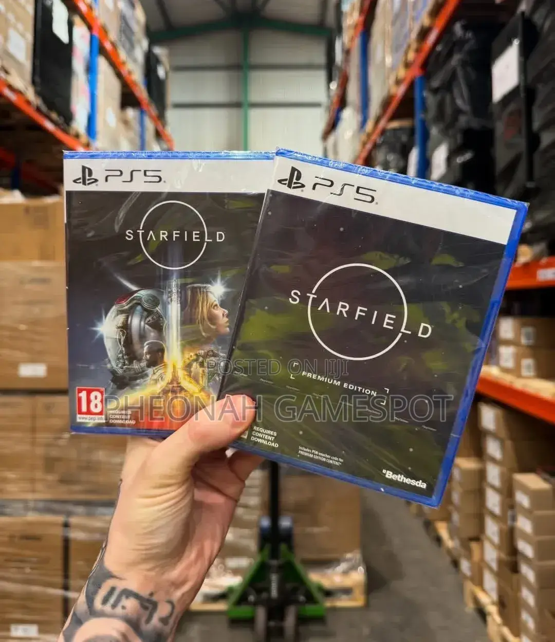 Starfield Game Cd for Ps5