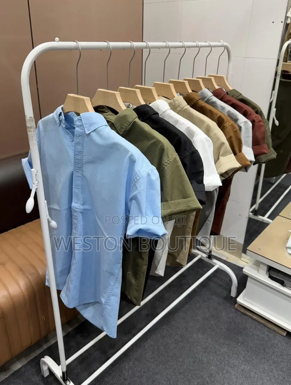 Short Sleeve Original Linen Men's Shirts