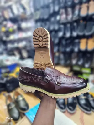 Brown Double Monk Men's Timberland Loafers
