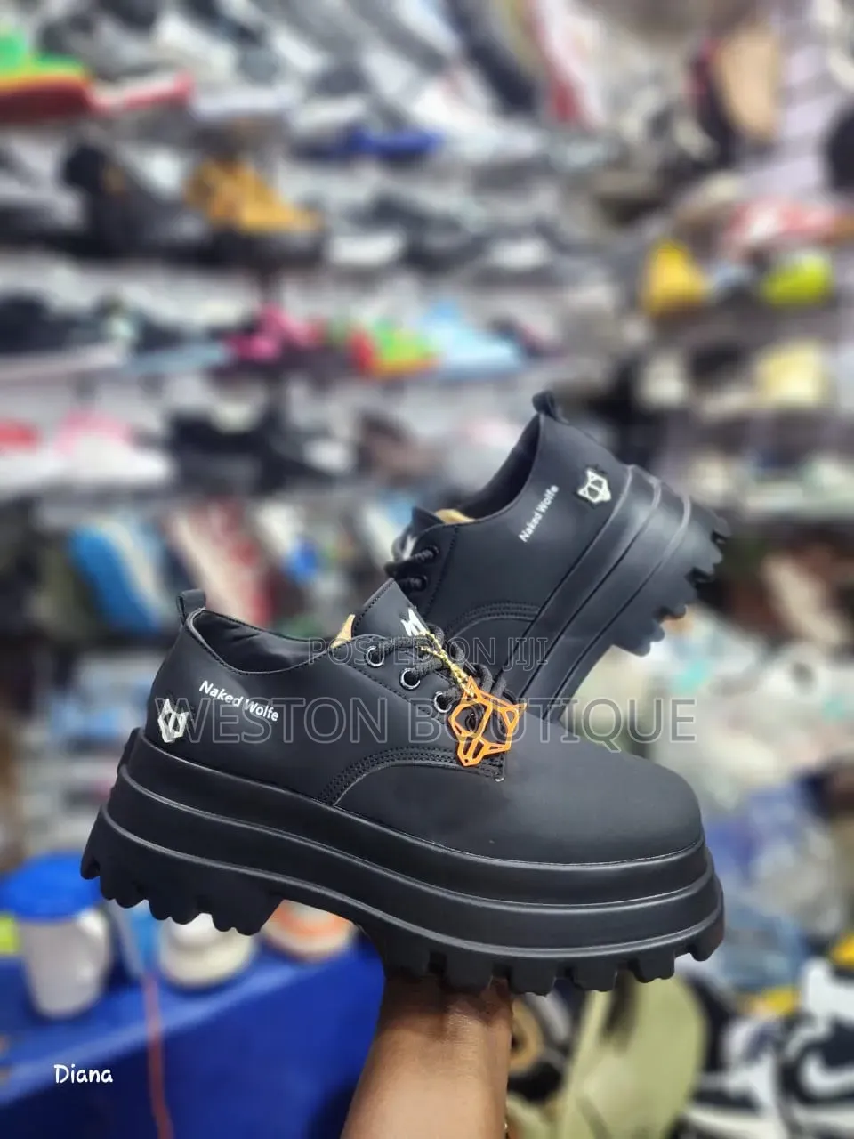 Original Leather Naked Wolfe Sneakers Big Sole