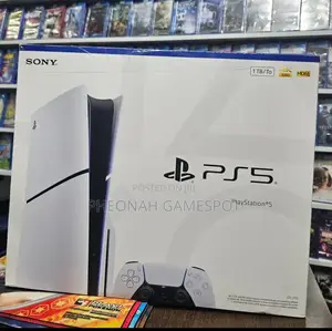 Brand New Ps5 Slim. 1tb, Lowest Prices on Jiji Perfect for All Gamers.
