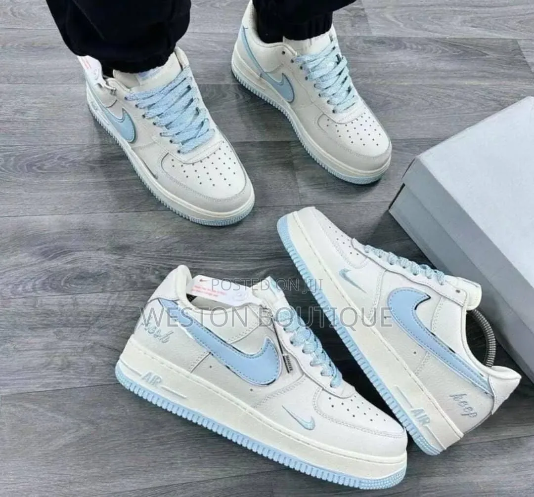 Original Plain White Nike Airforce Sneakers