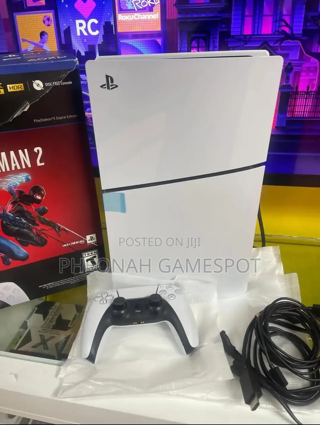 New Ps5 Slim Gaming Console. 1tb Storage.