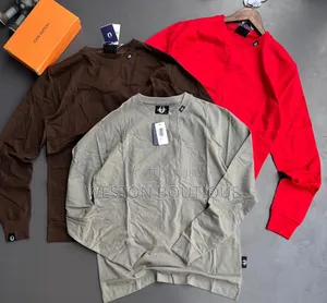 Plain Color Original Cotton Men's Long Sleeve Shirts