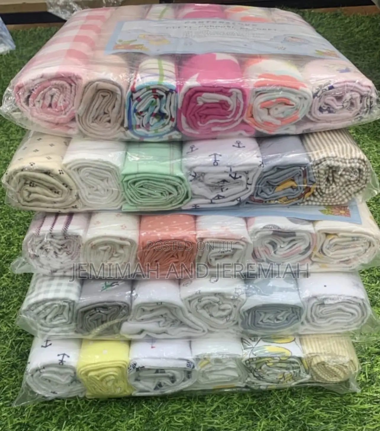 Six Pieces Of Baby Carrying Bedsheets
