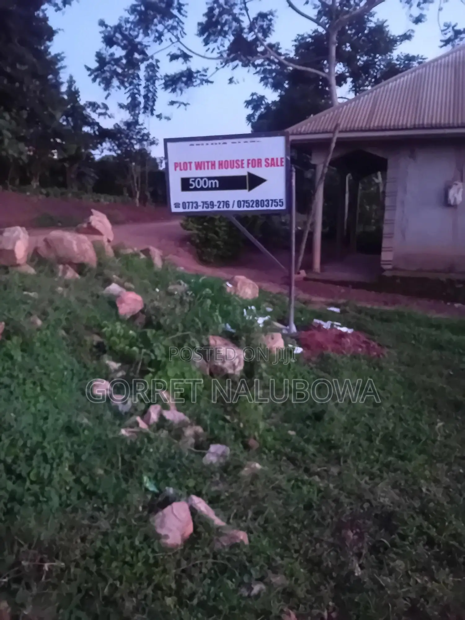 Plot With House for Sale