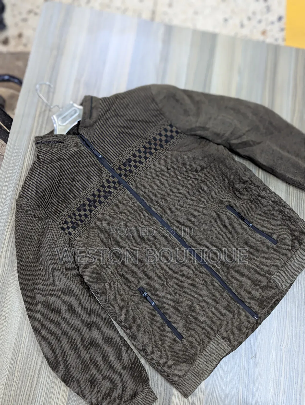 Brown Warm Men's Original Jackets