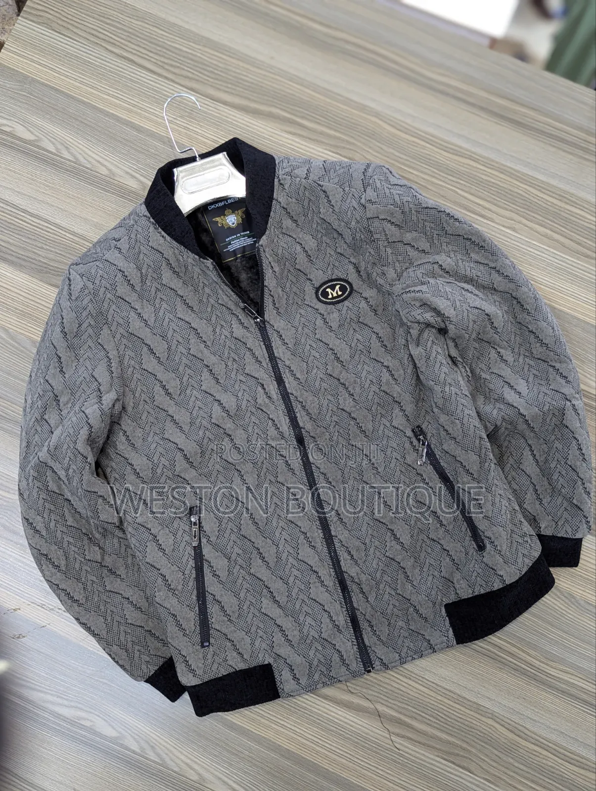 Brown Original Woolen Inside Men's Jackets