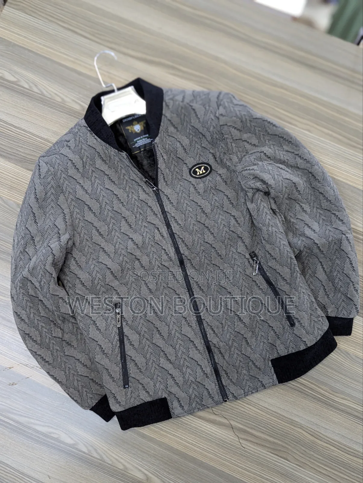 Brown Original Woolen Inside Men's Jackets