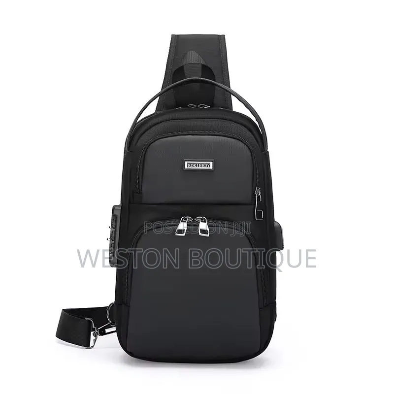 Original Black Men's Chest Bag