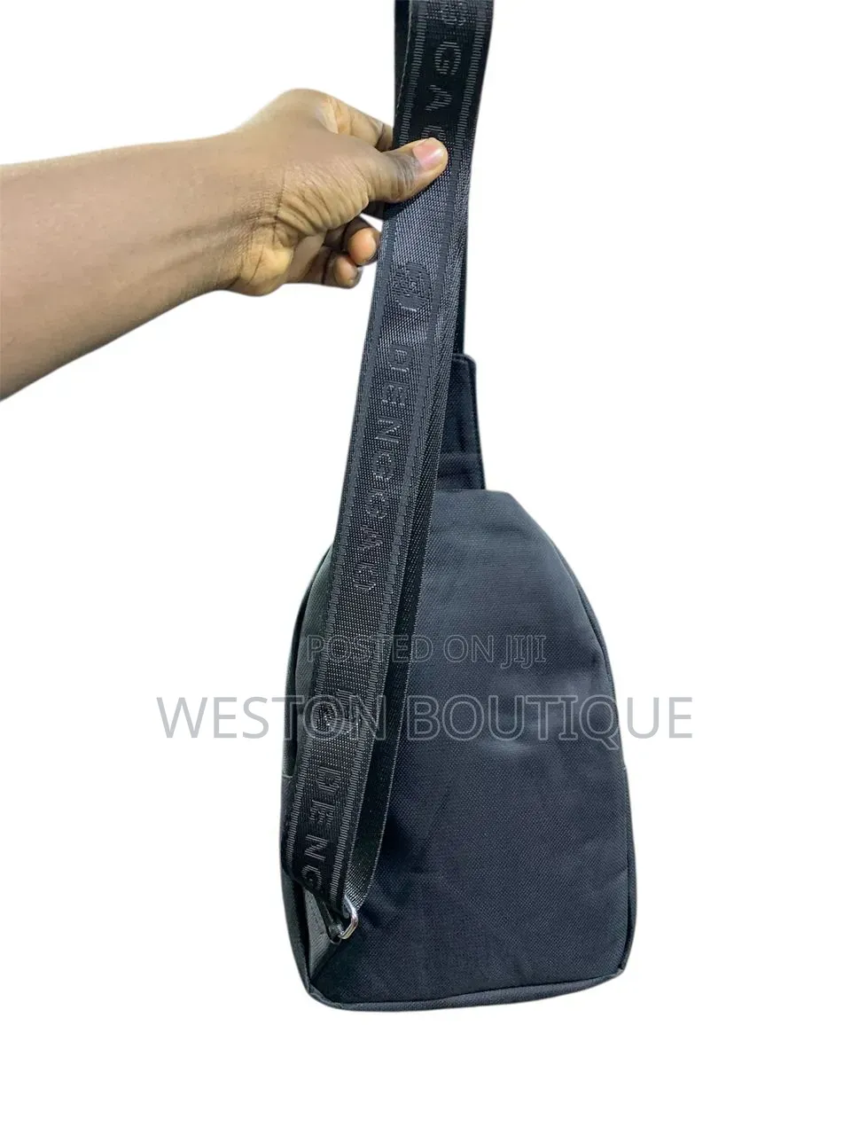 Men's Clear Black Chest Bag Original