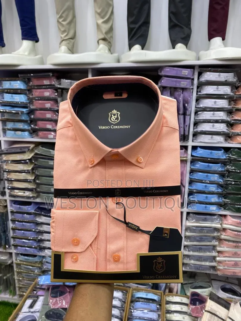 Purple Original Men's Cotton Long Sleeve Shirts