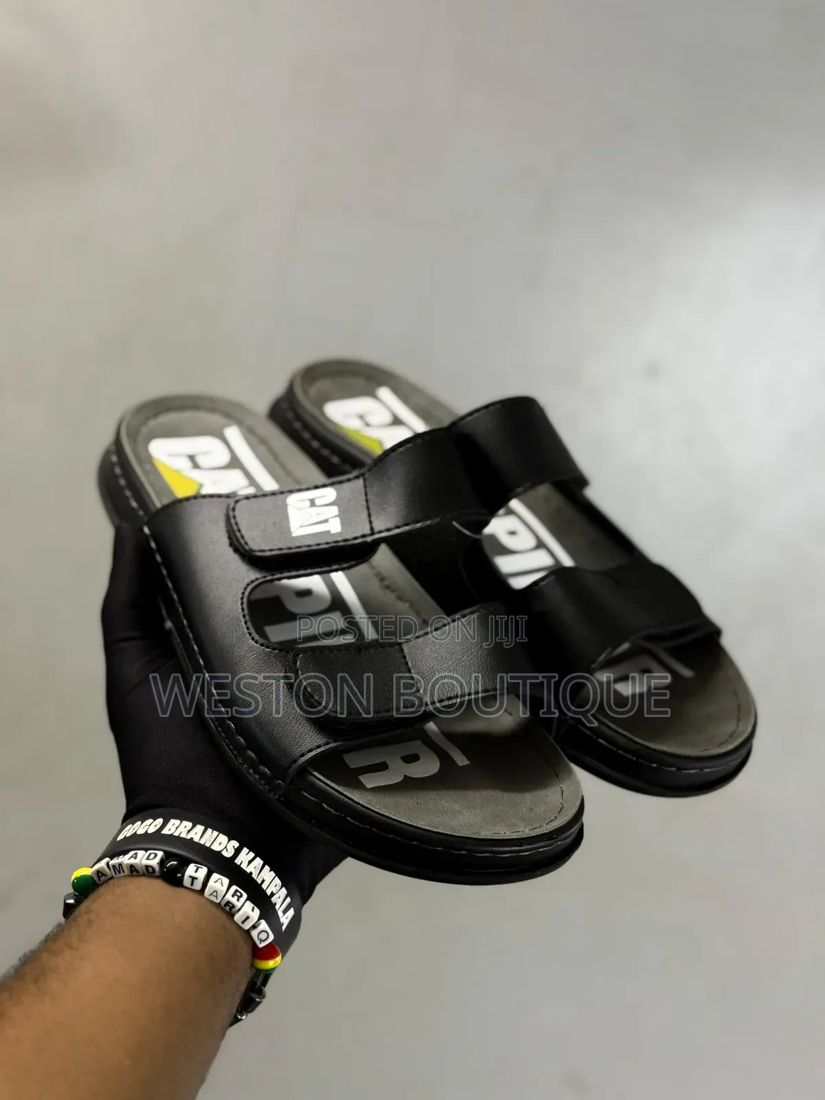 Caterpillar Men's Leather Sandals