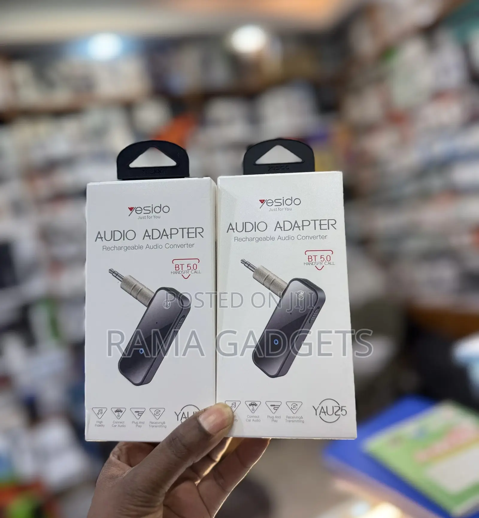 Yesido Yau25 Rechargeable Bluetooth Audio Converter.