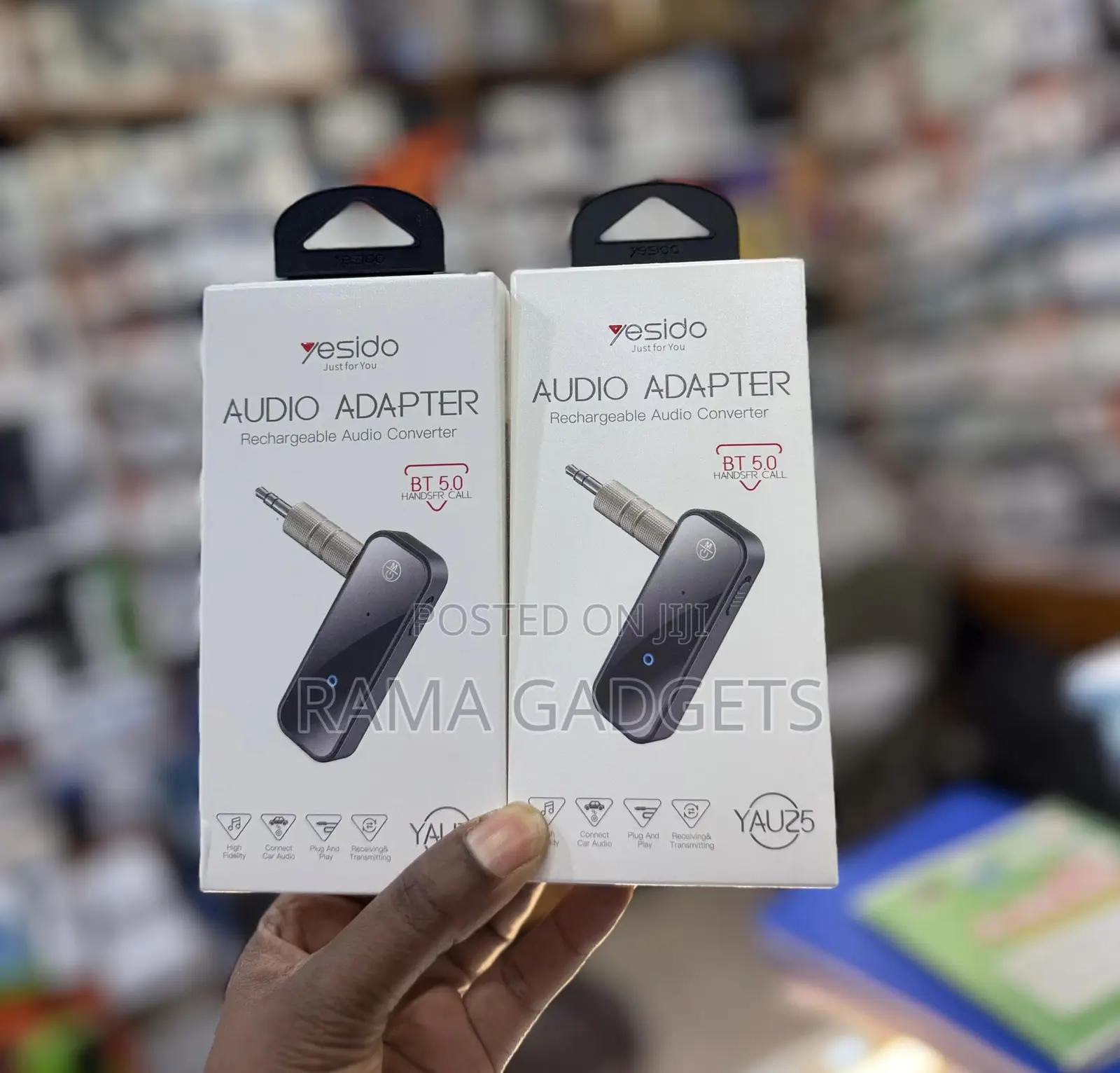 Yesido Yau25 Rechargeable Bluetooth Audio Converter.