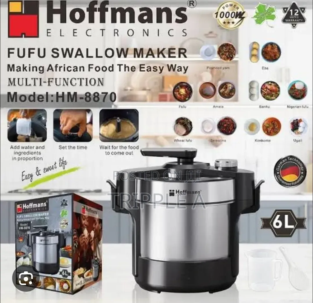 Hoffmans Fufu Swallow Maker , Model Hm- 8870