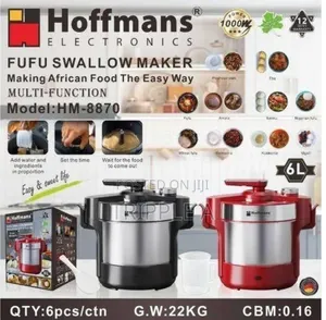Hoffmans Fufu Swallow Maker , Model Hm- 8870