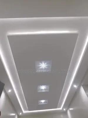 Gypsum Design for Sitting Area