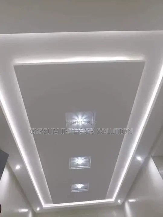 Gypsum Design for Sitting Area