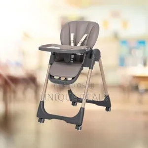 Kidilo Baby High Chair Foldable With Height Seat Adjustable