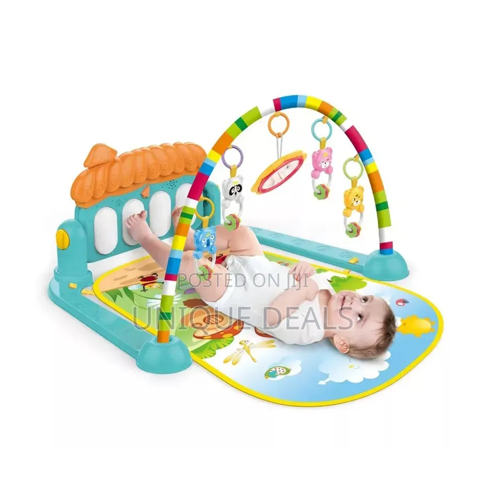 Baby Gym Mat Piano Gym Mat Rack