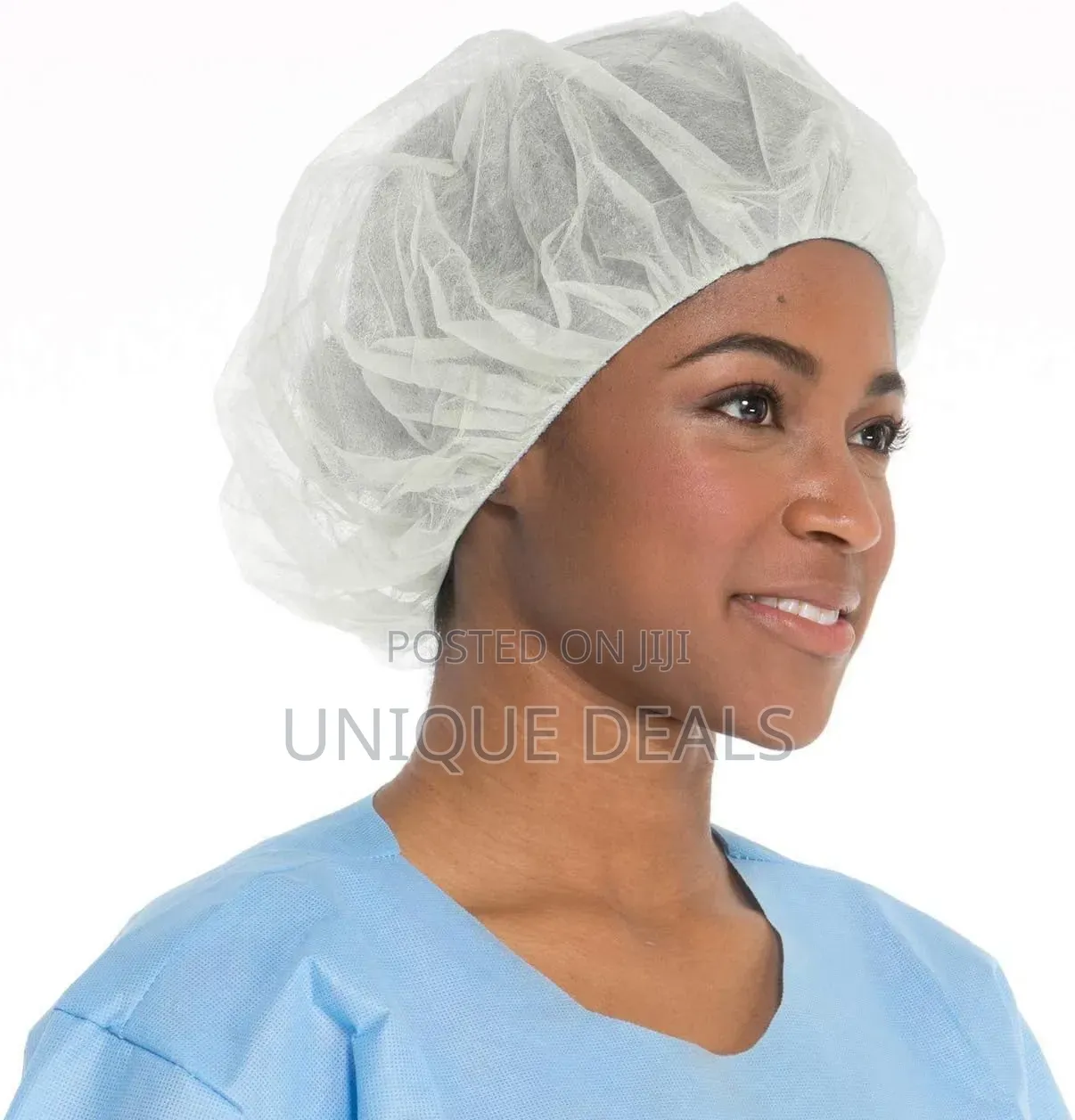 Disposable Bouffant (Hair Net) Caps 100pcs