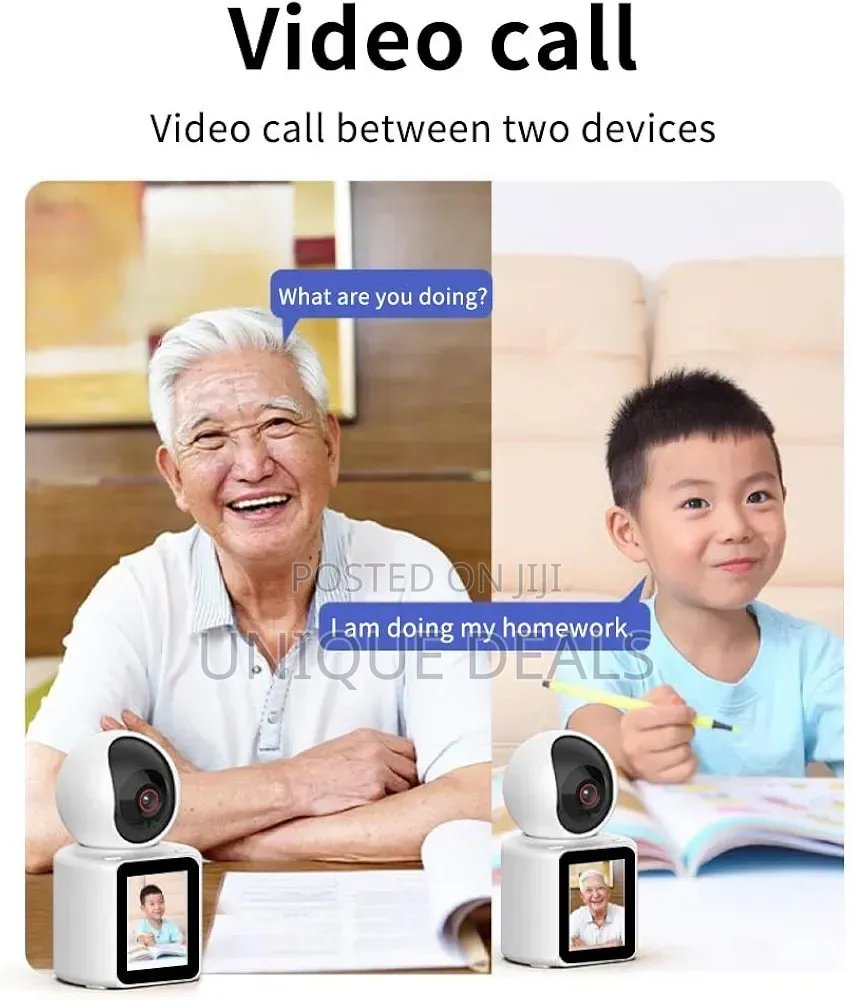 Indoor Security Camera 1080p Full Hd Wifi Video Calling Pt Camera