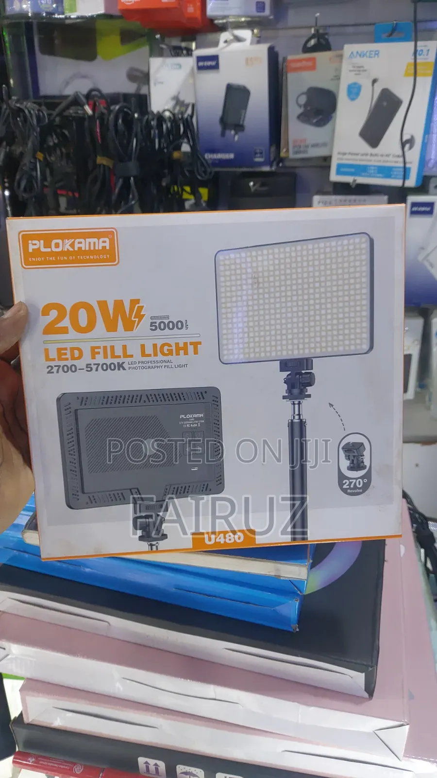 20w Plokama Led Professional Photography Fill Light
