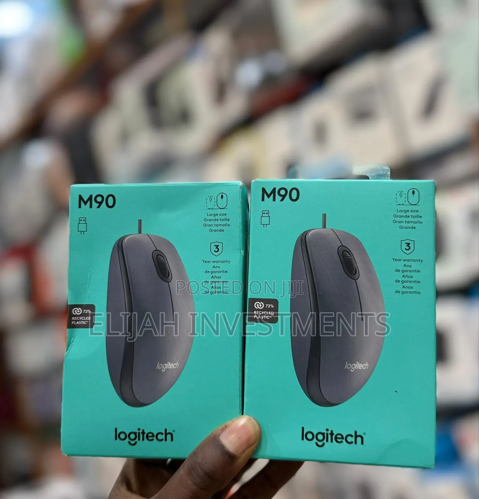Logitech M90 Wired Usb Mouse.