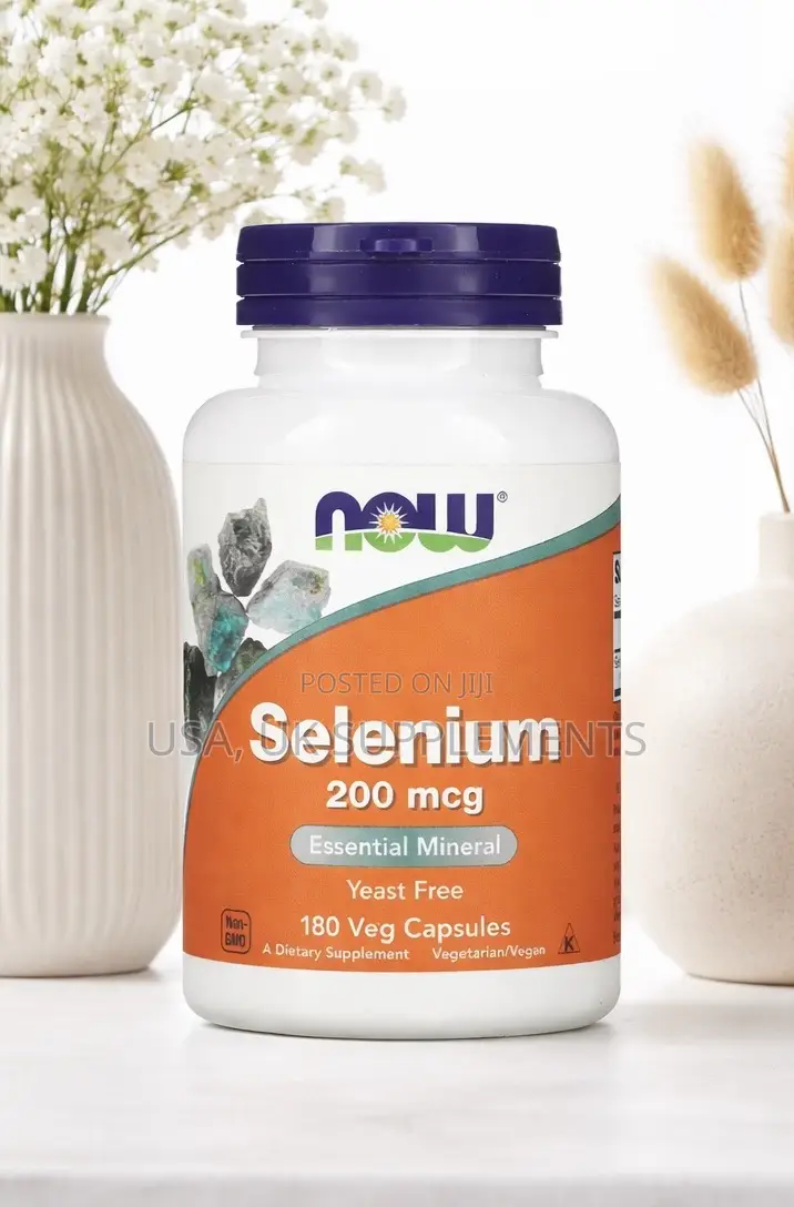 Now Selenium 200mcg 180 Veg Capsules
