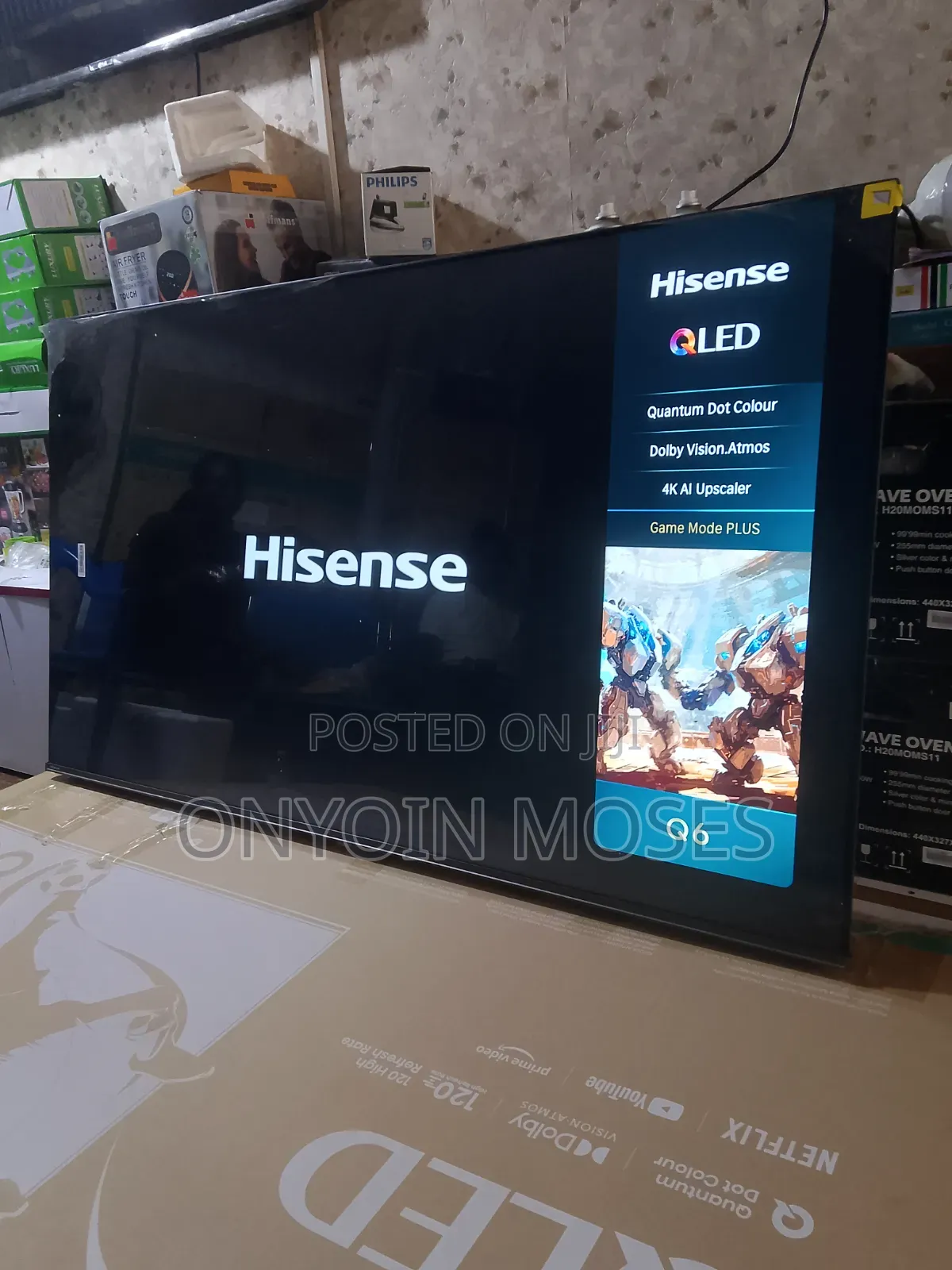 65 Inches Qled Uhd Hisense Smart Tv