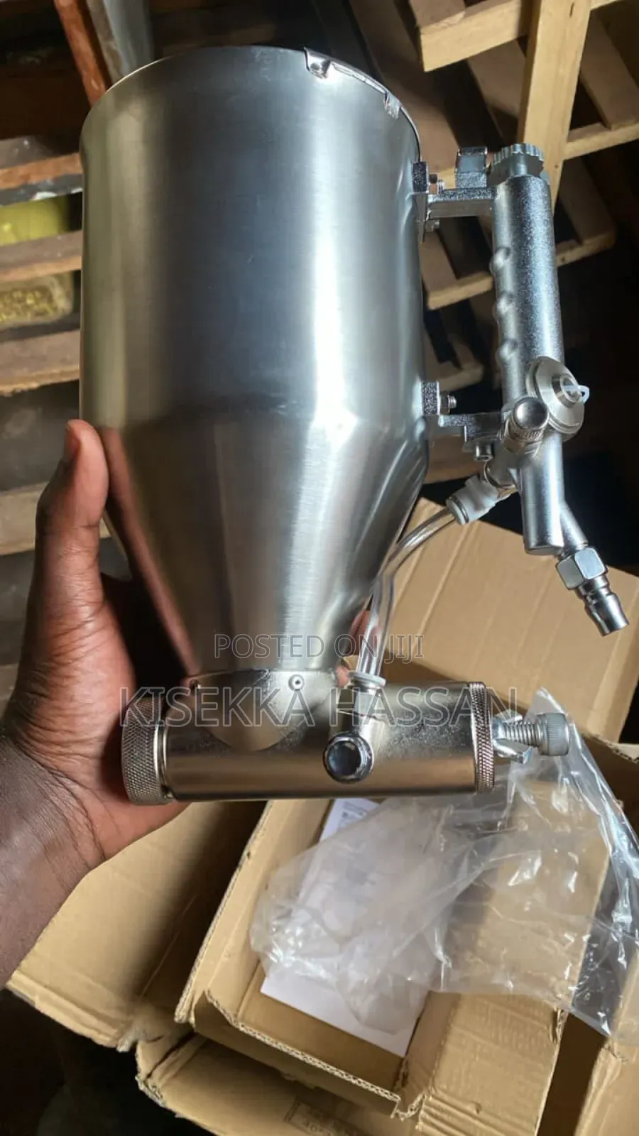 Spray Gun for Rough Work