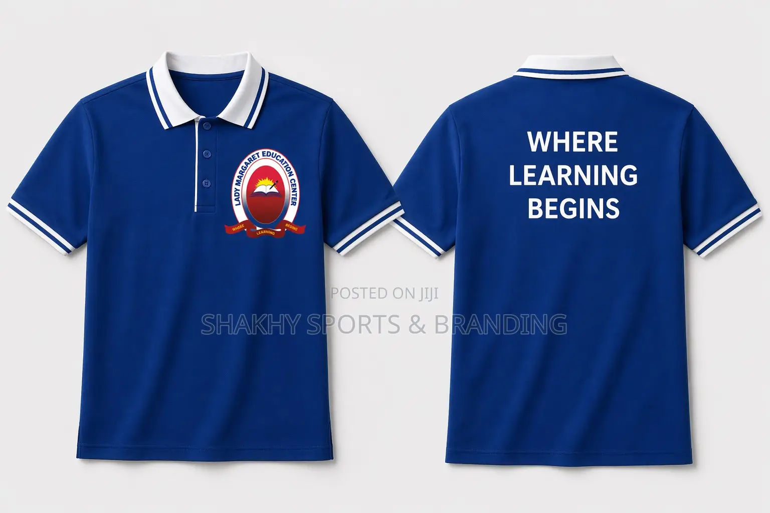 Custom Branded Polo T-Shirts | School Company Uniforms