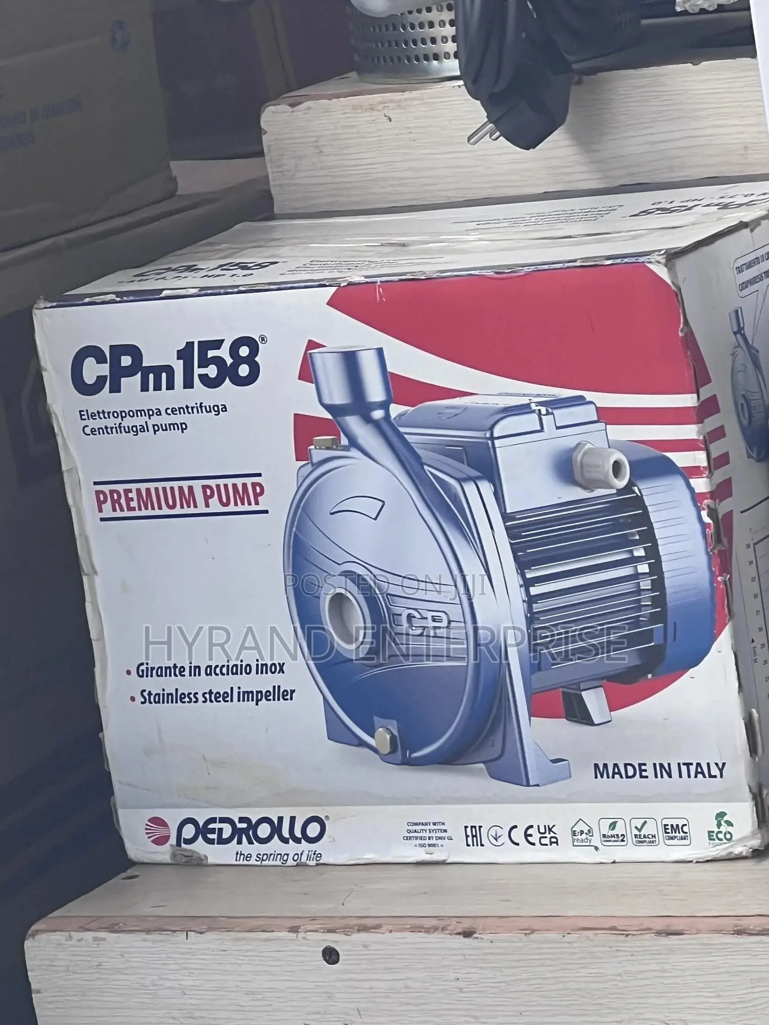 Pedrollo Pump 1hp