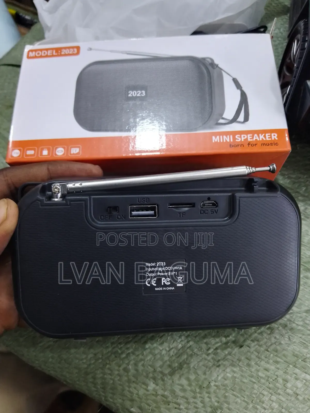 Model 2023 Mini Wireless Speaker - Bt, Fm Radio