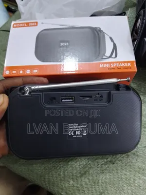 Model 2023 Mini Wireless Speaker - Bt, Fm Radio