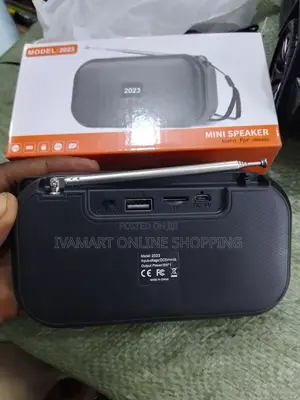 Model 2023 Mini Wireless Speaker - Bt, Fm Radio