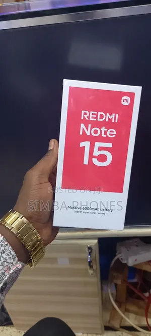 New Xiaomi Redmi Note 15 256 GB White