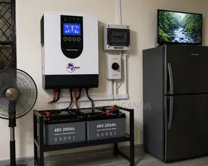 6.5kw Hybrid Solar Inverter 48v MPPT Pure Sine Wave Backup System