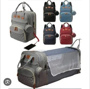 Mommy Bag Multifunctional Backpack Portable Crib