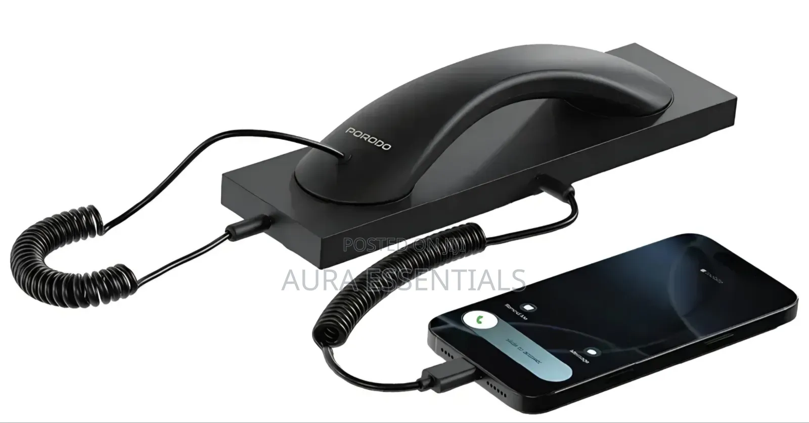 Porodo Classic Retro Phone Handset