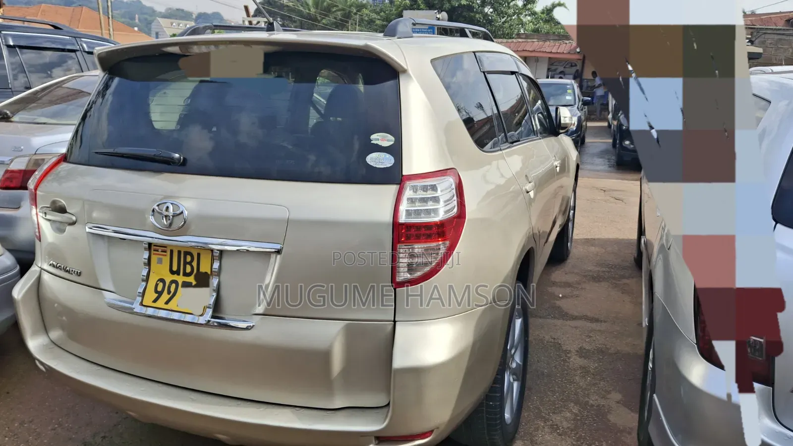 Toyota Vanguard 2008 Silver