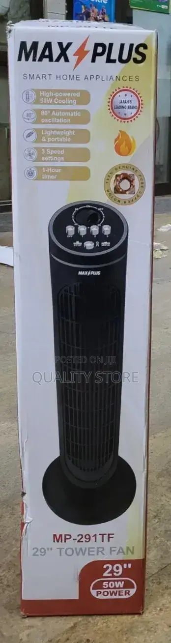 Max Plus Tower Fan 29"