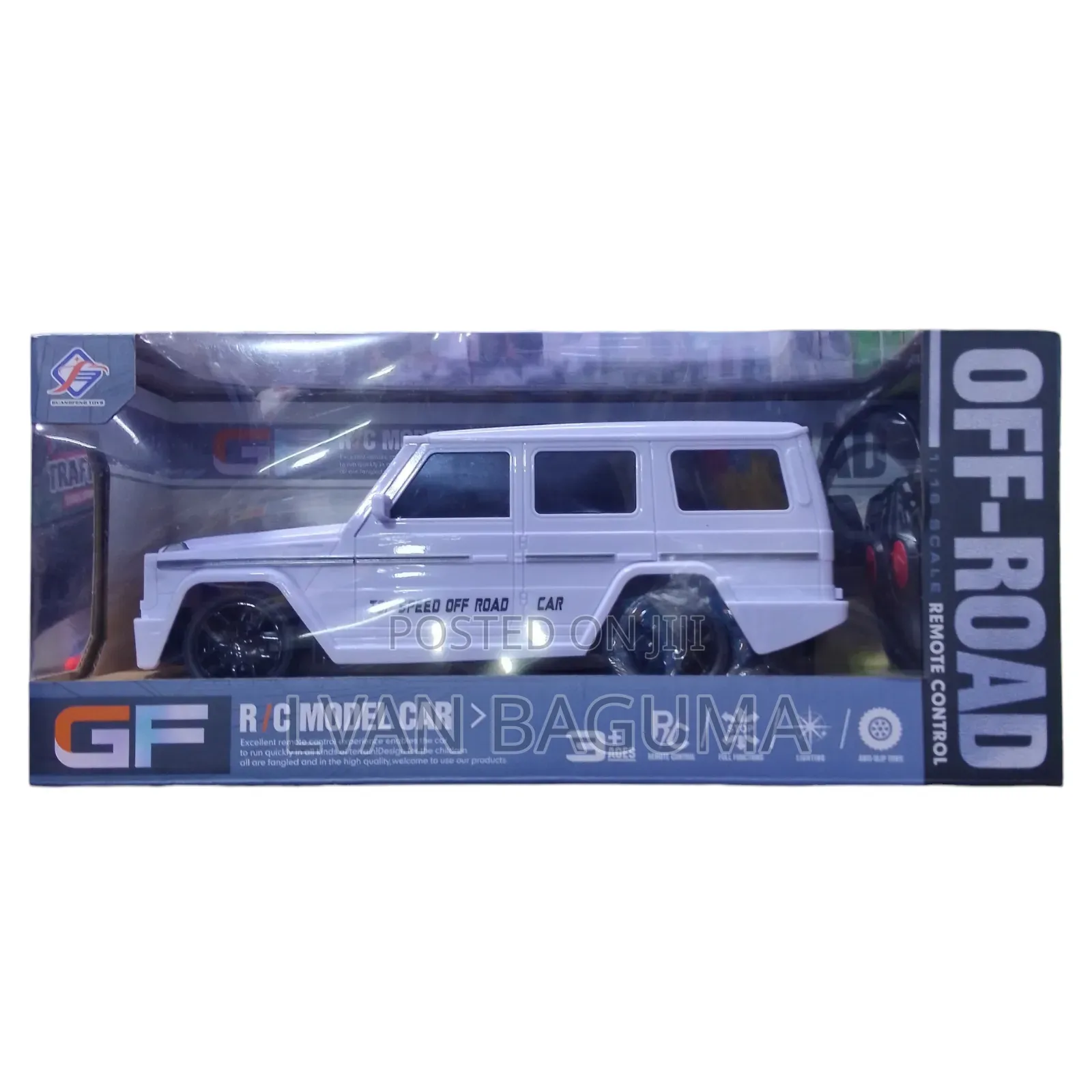 G-Wagon Car Toy for Kids (White) - Remote Control
